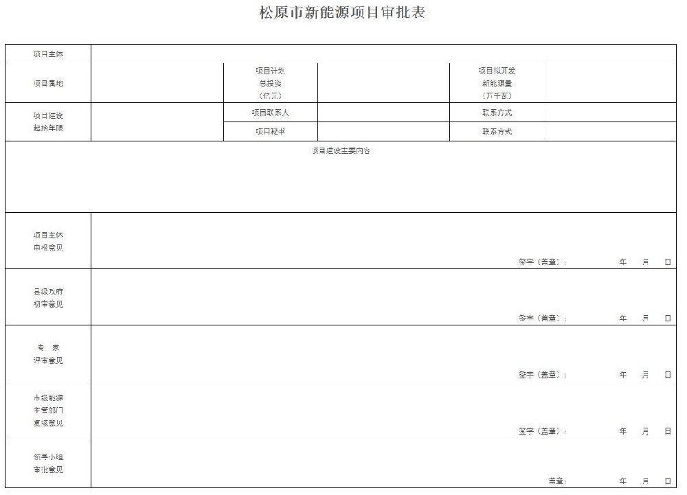 吉林松原：到“十四五”期末，新能源发电装机规模达到1600万千瓦以上